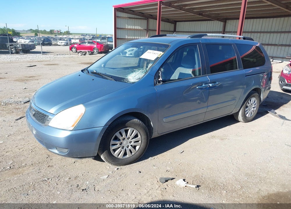 2012 KIA SEDONA LX VIN: KNDMG4C70C6475081