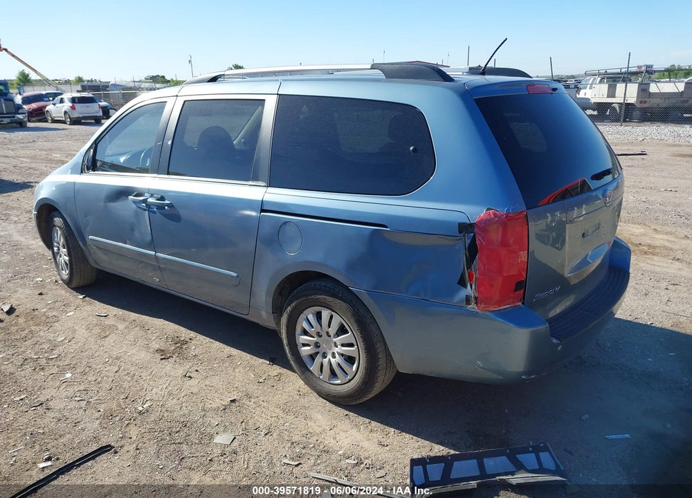 2012 KIA SEDONA LX VIN: KNDMG4C70C6475081