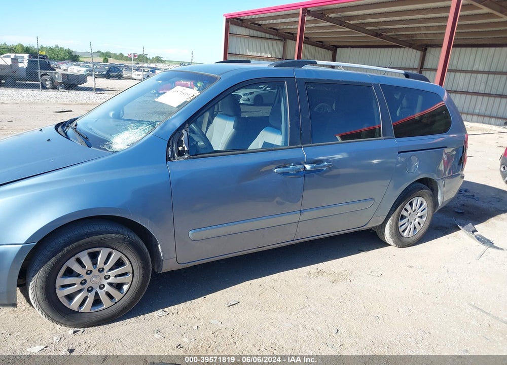 2012 KIA SEDONA LX VIN: KNDMG4C70C6475081