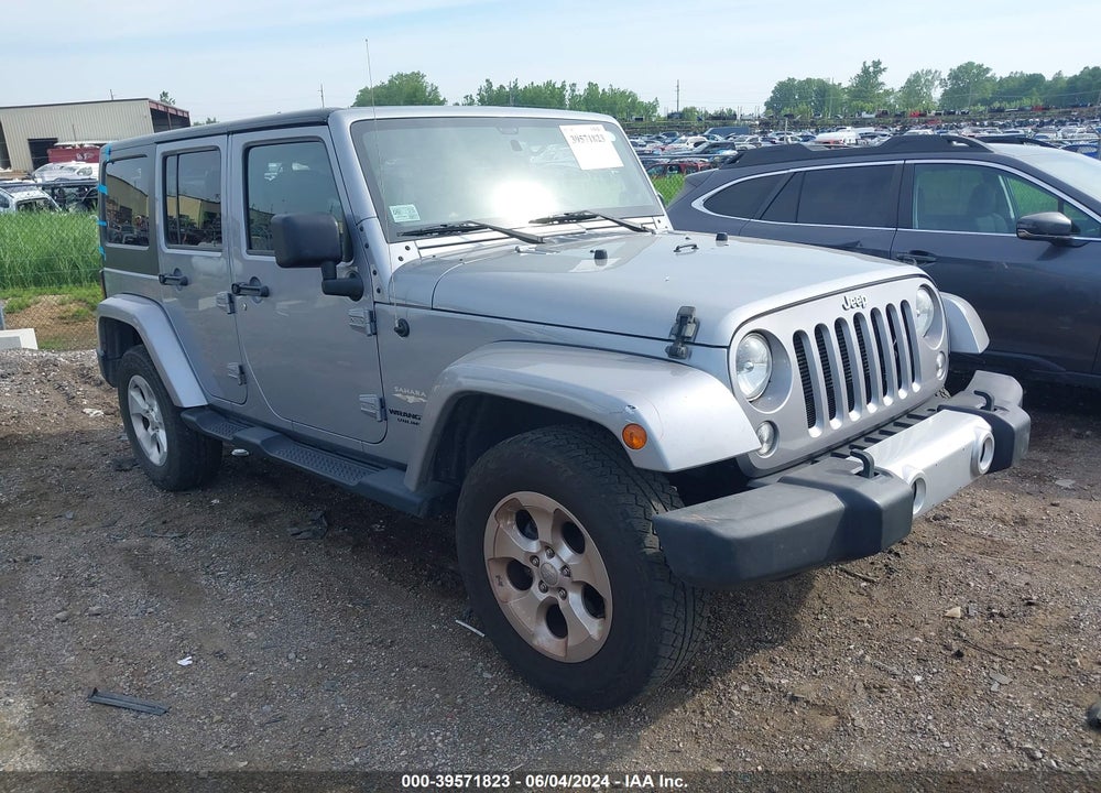 2014 JEEP WRANGLER UNLIMITED SAHARA VIN: 1C4BJWEG9EL164710