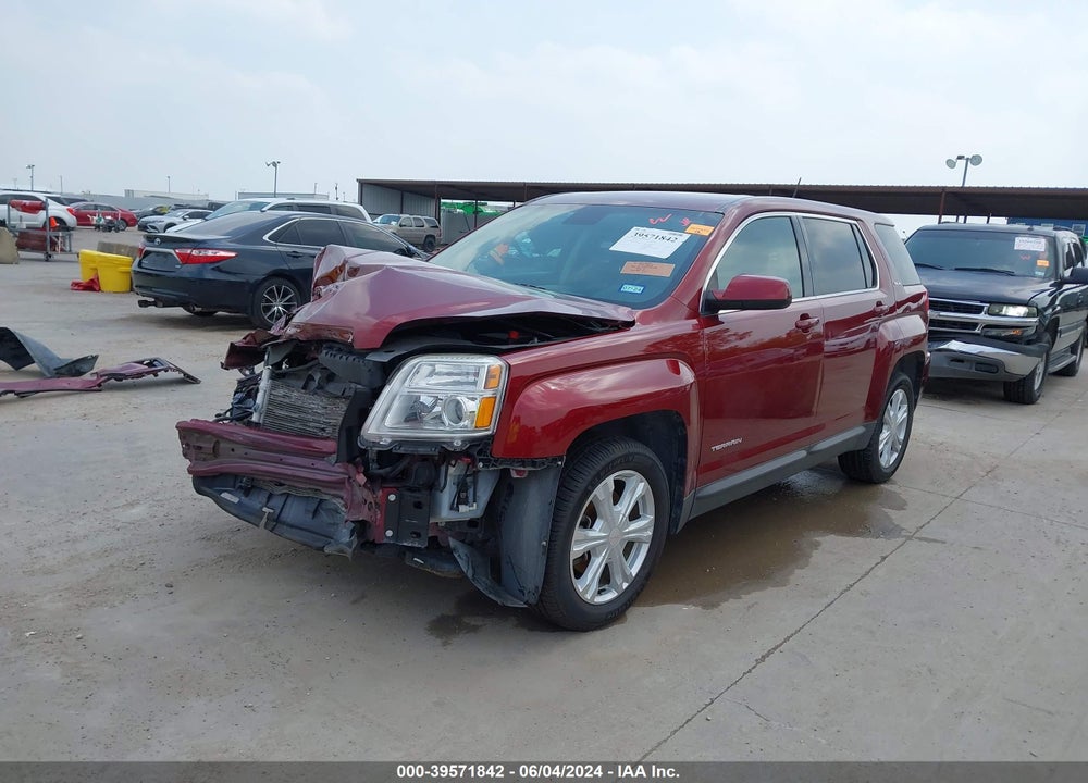 2017 GMC TERRAIN SLE-1 VIN: 2GKALMEK8H6211936