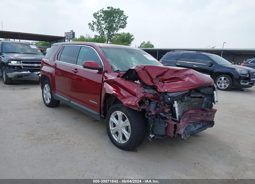 2017 GMC TERRAIN SLE-1 VIN: 2GKALMEK8H6211936