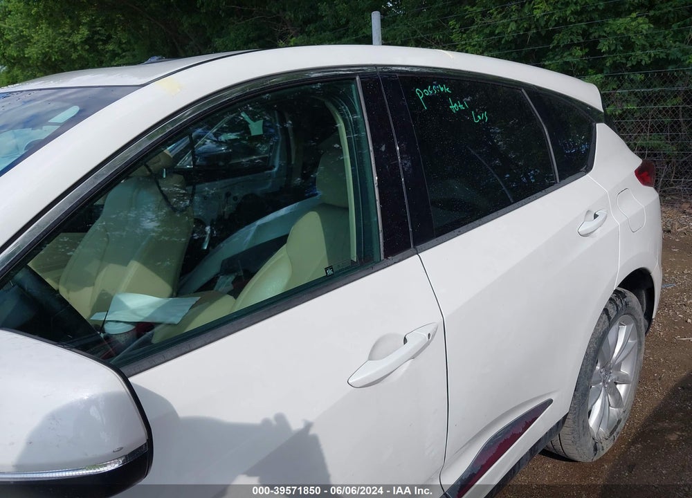 2020 ACURA RDX STANDARD VIN: 5J8TC1H38LL016802