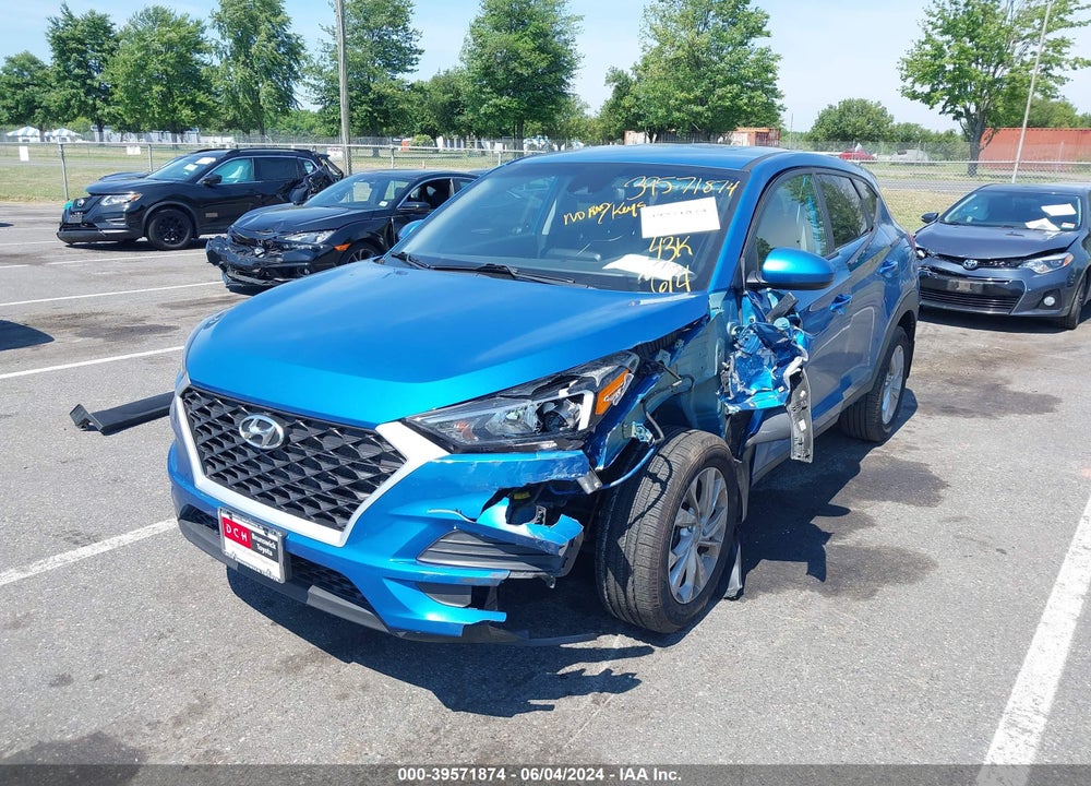 2019 HYUNDAI TUCSON SE VIN: KM8J2CA45KU006854
