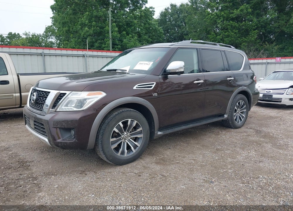 2017 NISSAN ARMADA SL VIN: JN8AY2ND0H9010382