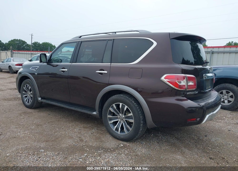 2017 NISSAN ARMADA SL VIN: JN8AY2ND0H9010382