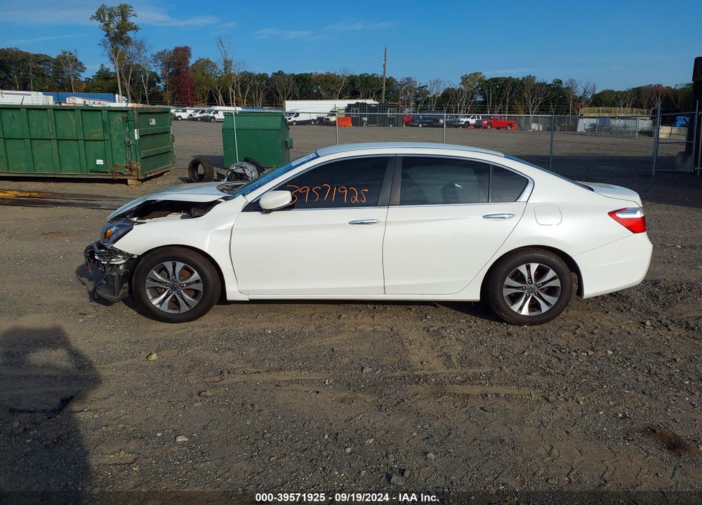 2014 HONDA ACCORD LX VIN: 1HGCR2F35EA181423