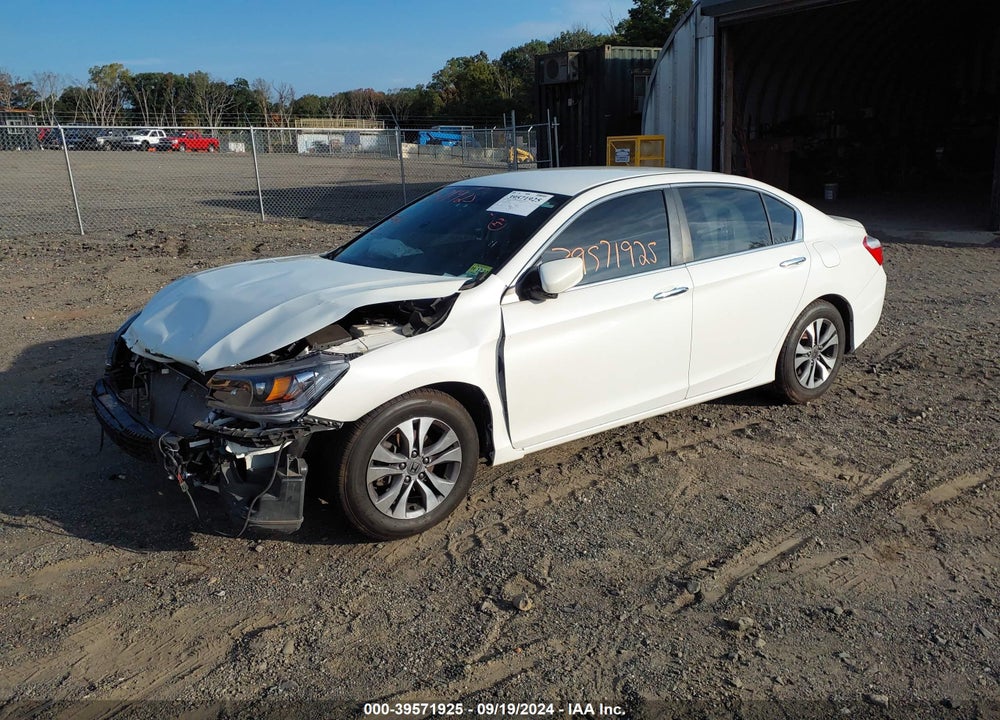 2014 HONDA ACCORD LX VIN: 1HGCR2F35EA181423