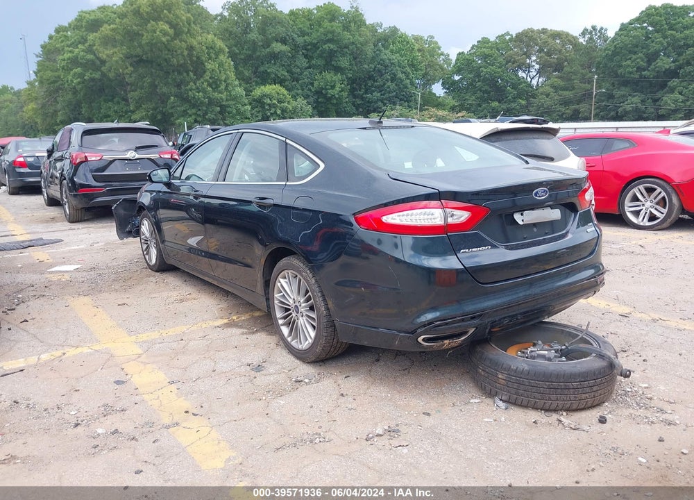 2014 FORD FUSION SE VIN: 3FA6P0H96ER181904
