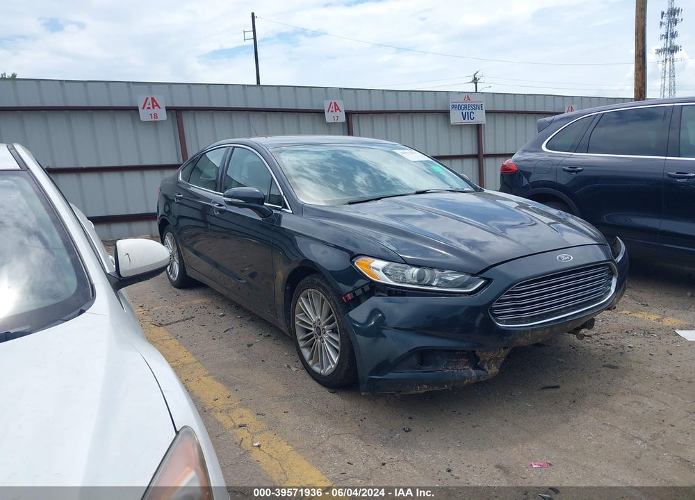 2014 FORD FUSION SE VIN: 3FA6P0H96ER181904
