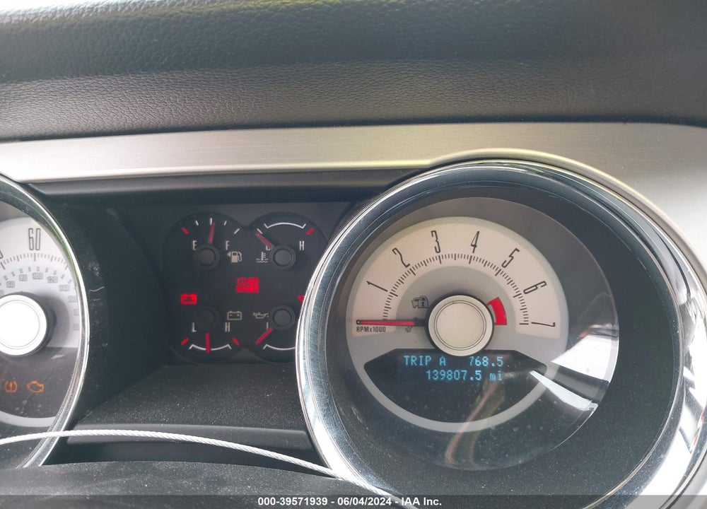 2010 FORD MUSTANG V6/V6 PREMIUM VIN: 1ZVBP8EN7A5181669