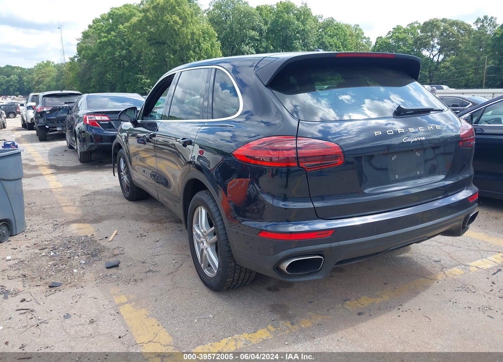 2016 PORSCHE CAYENNE VIN: WP1AA2A20GKA12529