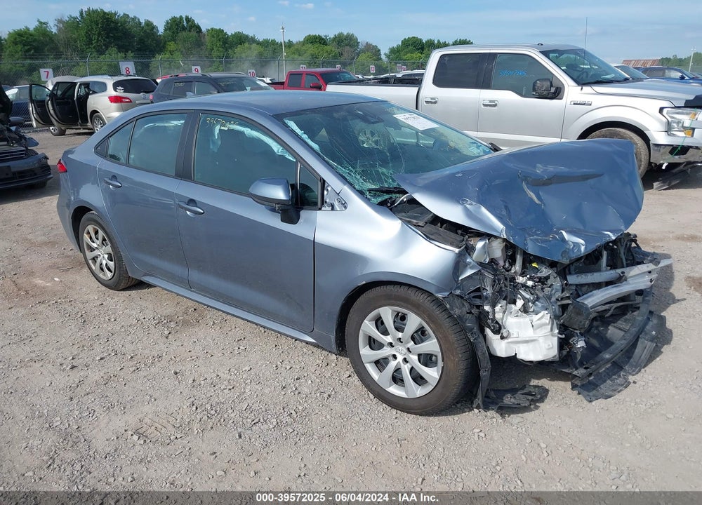 2021 TOYOTA COROLLA LE VIN: 5YFEPMAE2MP208847