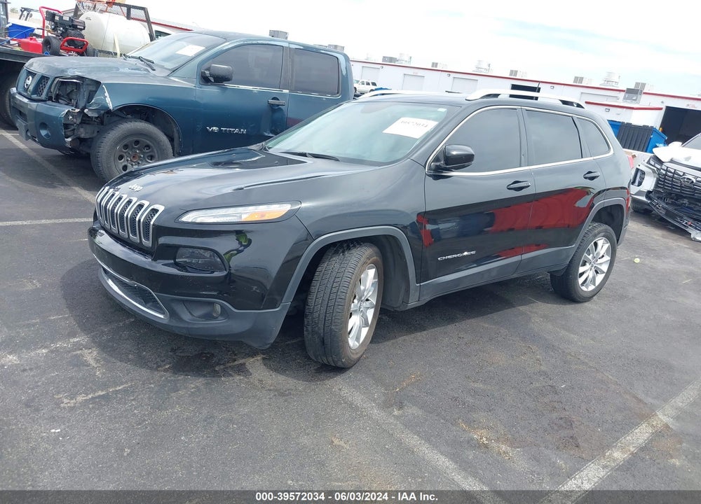 2016 JEEP CHEROKEE LIMITED VIN: 1C4PJMDB2GW268652