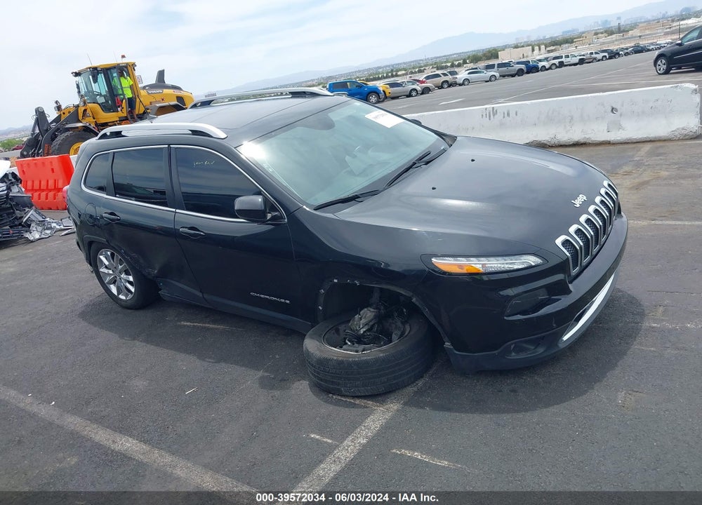 2016 JEEP CHEROKEE LIMITED VIN: 1C4PJMDB2GW268652