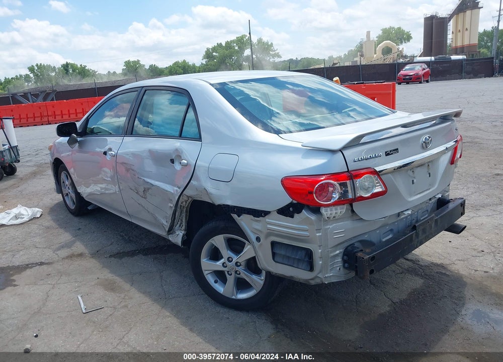 2012 TOYOTA COROLLA S VIN: 5YFBU4EEXCP038113