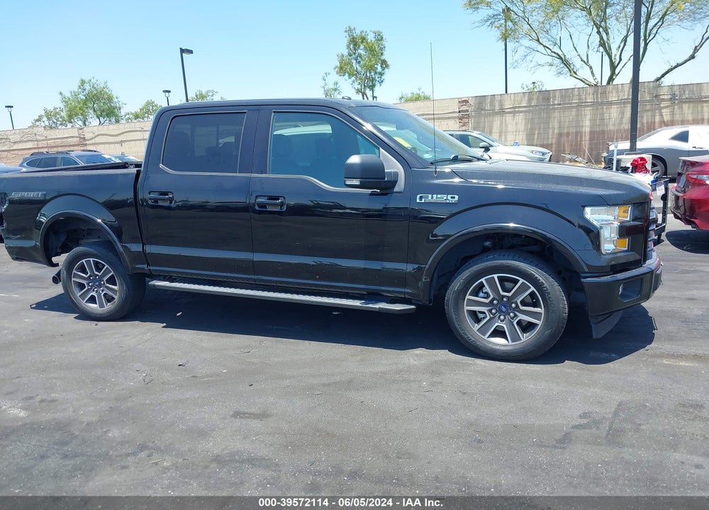 2017 FORD F-150 XLT VIN: 1FTEW1CF7HKC29723