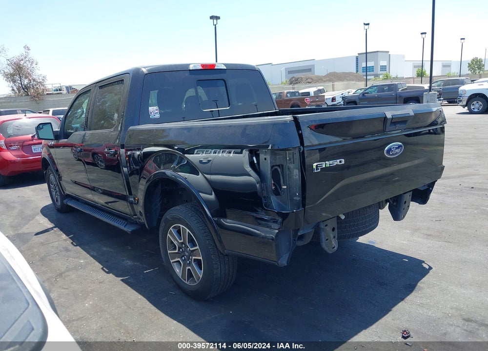 2017 FORD F-150 XLT VIN: 1FTEW1CF7HKC29723
