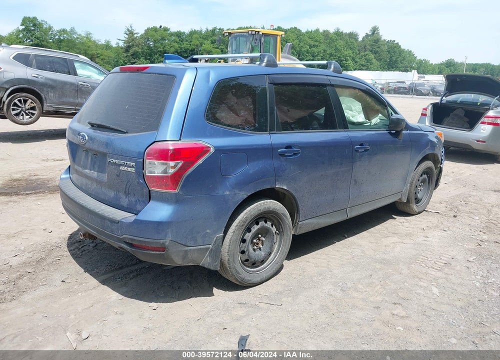 2016 SUBARU FORESTER 2.5I VIN: JF2SJAACXGH538609