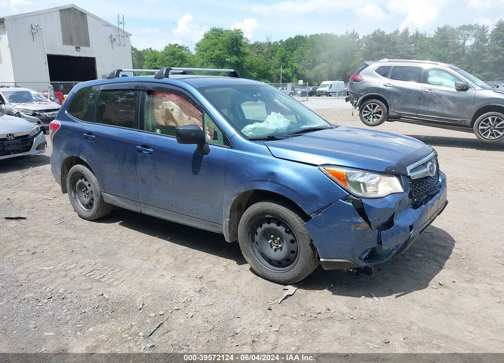 2016 SUBARU FORESTER 2.5I VIN: JF2SJAACXGH538609