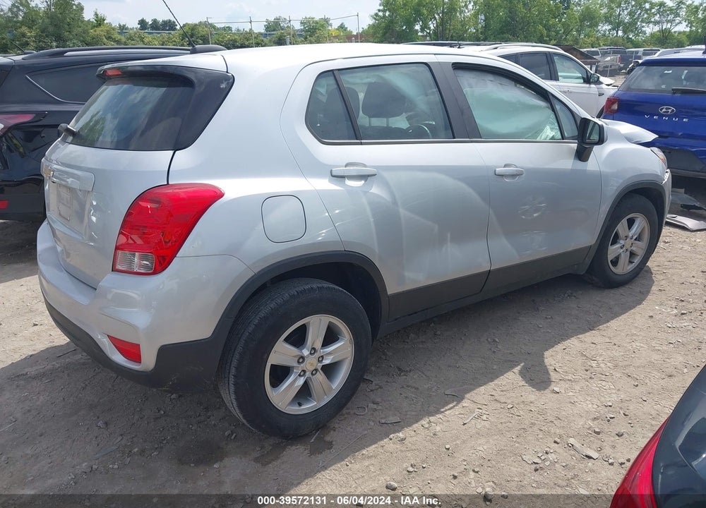 2020 CHEVROLET TRAX FWD LS VIN: 3GNCJKSB2LL208206