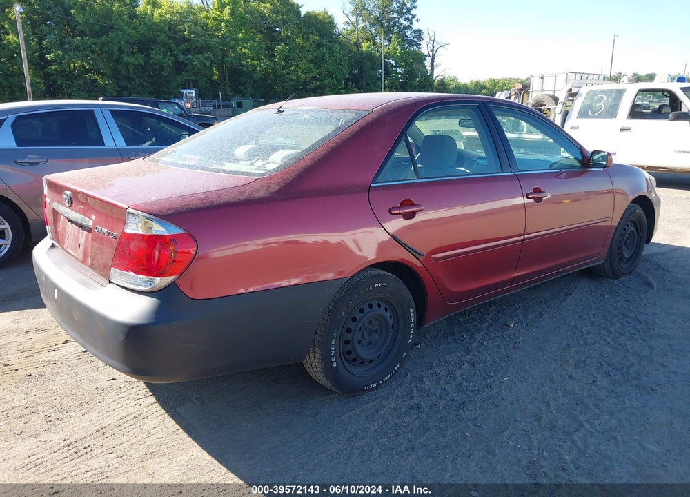 2006 TOYOTA CAMRY LE VIN: 4T1BE32KX6U109573