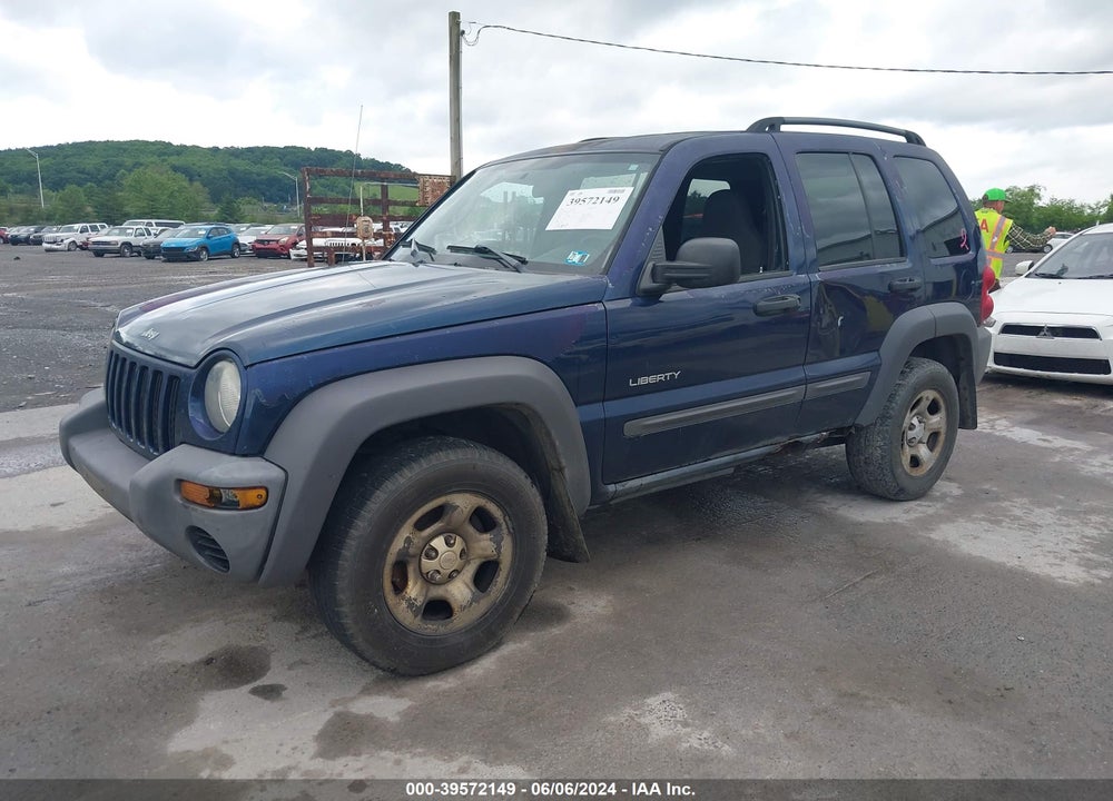 2004 JEEP LIBERTY SPORT VIN: 1J4GL48K04W323240