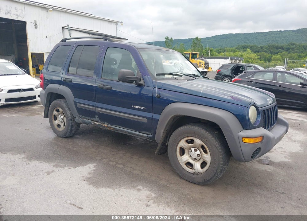 2004 JEEP LIBERTY SPORT VIN: 1J4GL48K04W323240