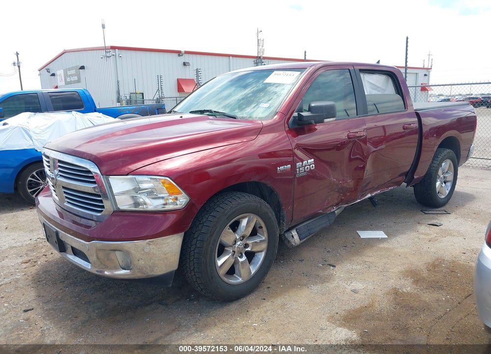 2019 RAM 1500 CLASSIC LONE STAR 4X2 5'7 BOX VIN: 1C6RR6LT2KS539305