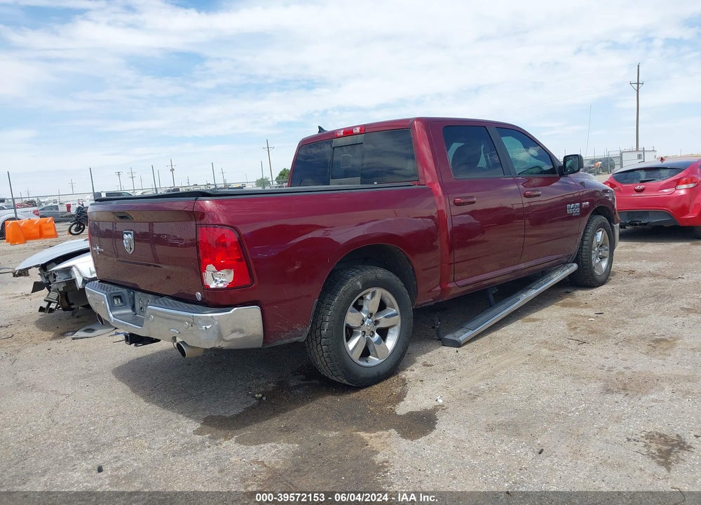 2019 RAM 1500 CLASSIC LONE STAR 4X2 5'7 BOX VIN: 1C6RR6LT2KS539305