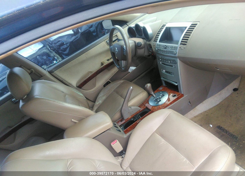 2005 NISSAN MAXIMA 3.5 SL VIN: 1N4BA41E65C835216