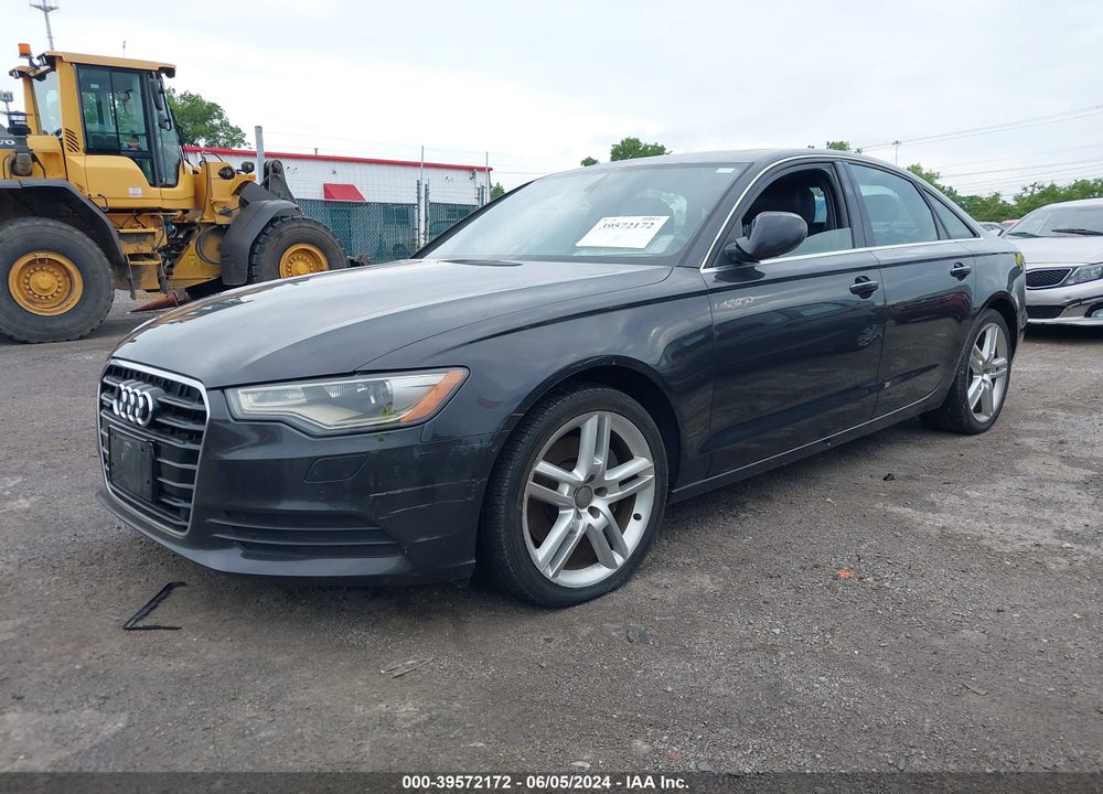 2014 AUDI A6 2.0T PREMIUM VIN: WAUGFAFC3EN009626