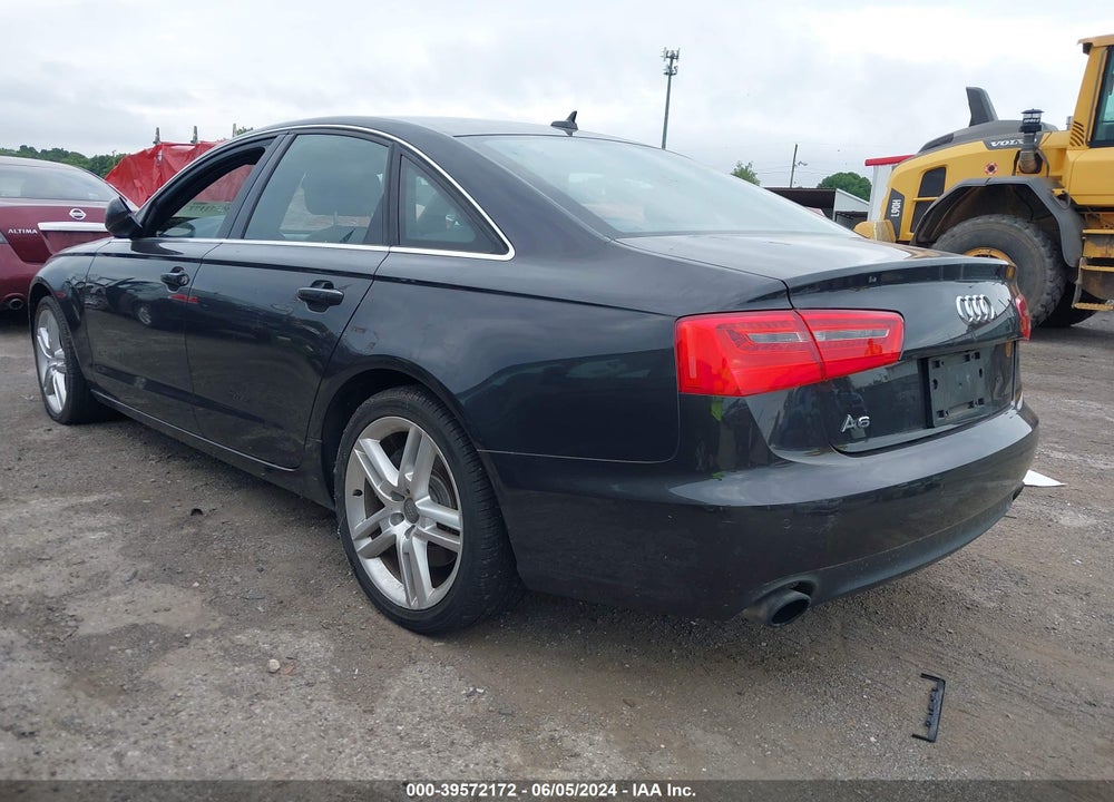 2014 AUDI A6 2.0T PREMIUM VIN: WAUGFAFC3EN009626