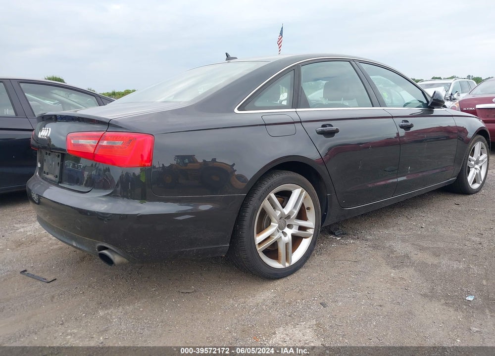 2014 AUDI A6 2.0T PREMIUM VIN: WAUGFAFC3EN009626