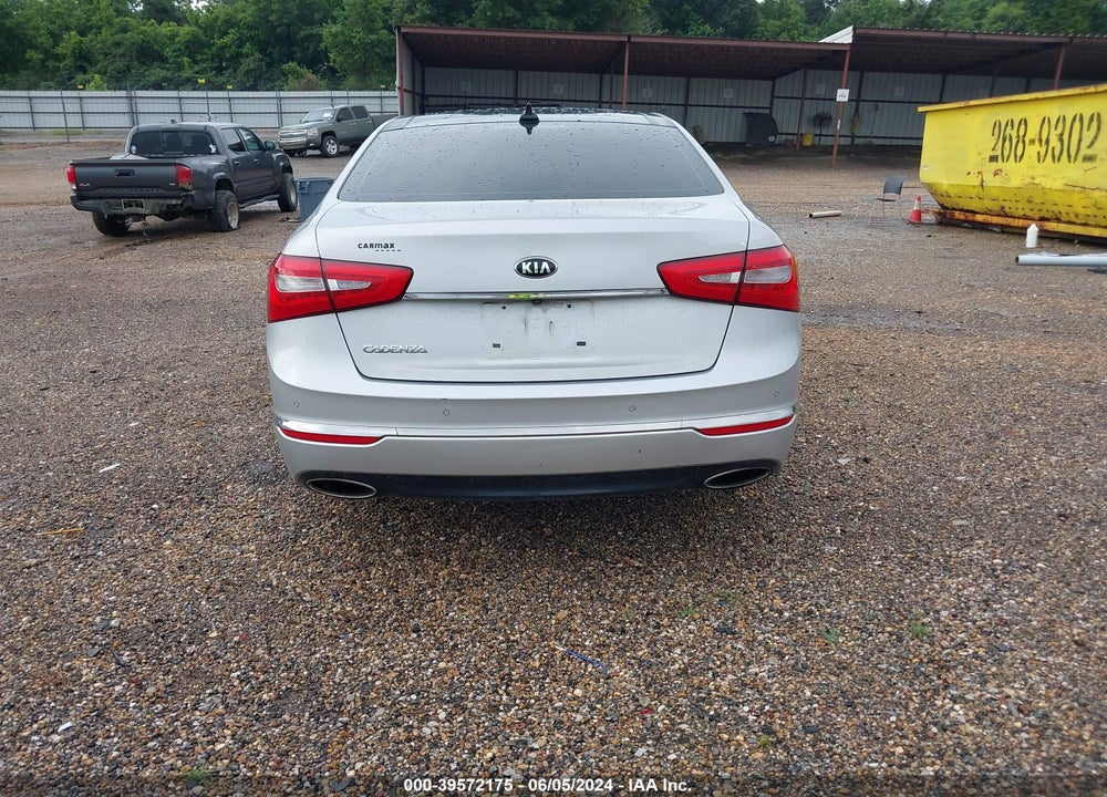2016 KIA CADENZA PREMIUM VIN: KNALN4D77G5221022
