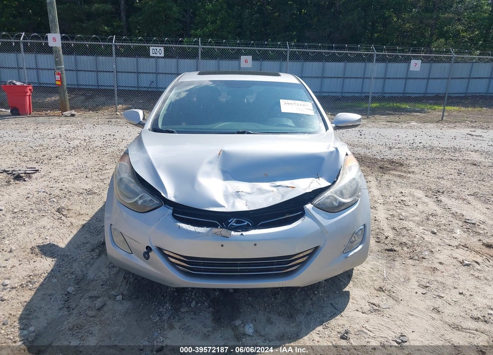 2011 HYUNDAI ELANTRA LIMITED VIN: 5NPDH4AEXBH018071