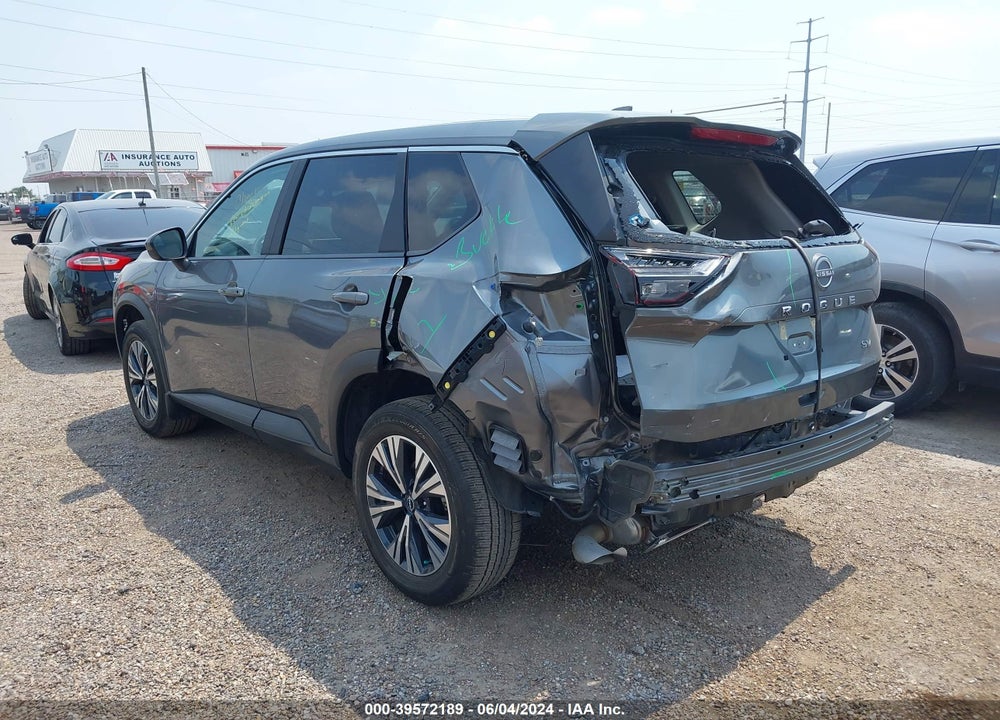 2023 NISSAN ROGUE SV FWD VIN: 5N1BT3BA9PC863844