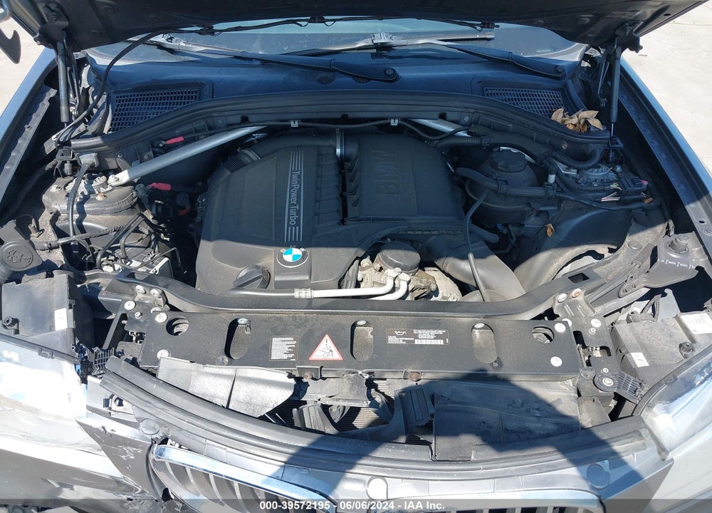 2013 BMW X3 XDRIVE35I VIN: 5UXWX7C57DL978827