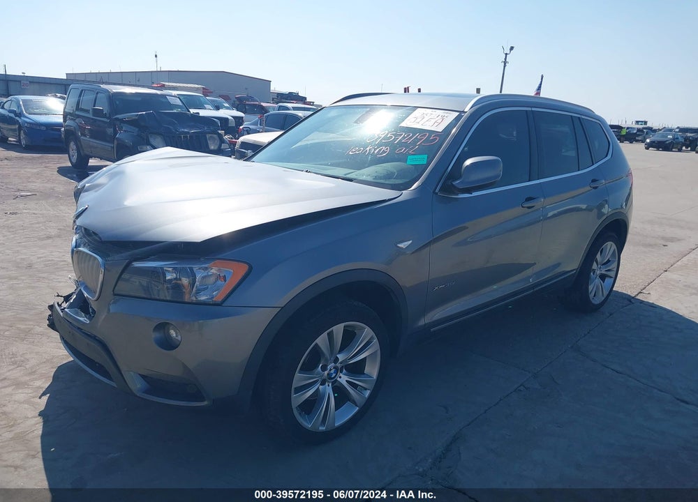 2013 BMW X3 XDRIVE35I VIN: 5UXWX7C57DL978827