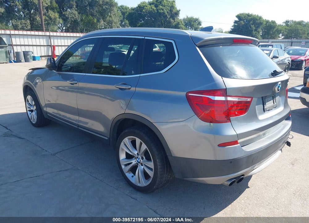 2013 BMW X3 XDRIVE35I VIN: 5UXWX7C57DL978827