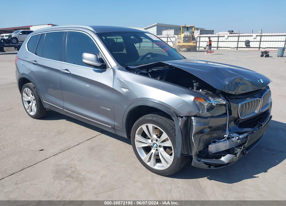 2013 BMW X3 XDRIVE35I VIN: 5UXWX7C57DL978827
