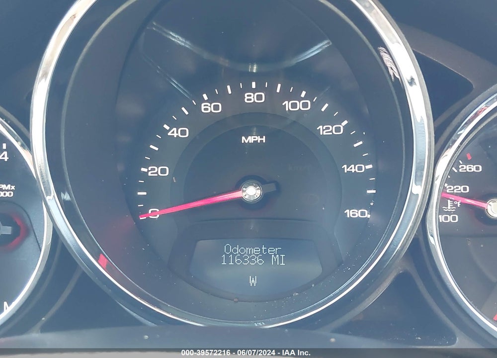 2011 CADILLAC CTS STANDARD VIN: 1G6DA5EY5B0135832