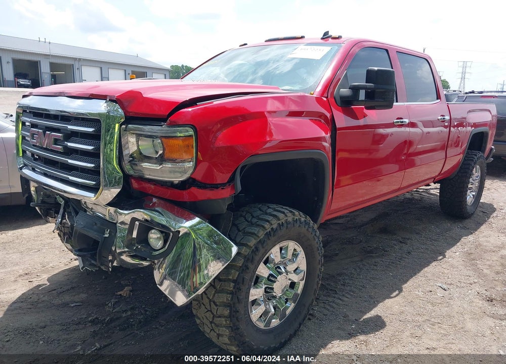 2015 GMC SIERRA 2500HD SLT VIN: 1GT12ZE87FF119381