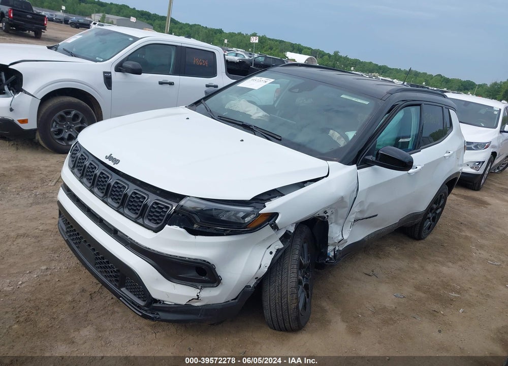 2024 JEEP COMPASS LATITUDE 4X4 VIN: 3C4NJDBN8RT102617