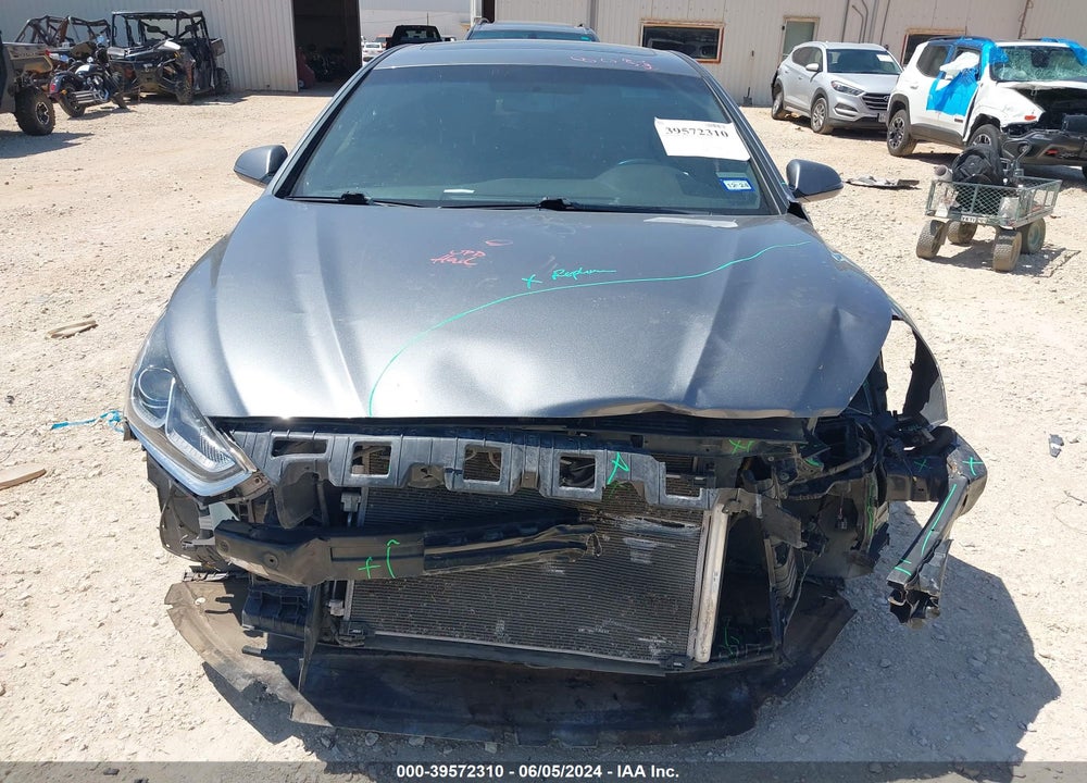 2018 HYUNDAI SONATA SPORT VIN: 5NPE34AF4JH719862