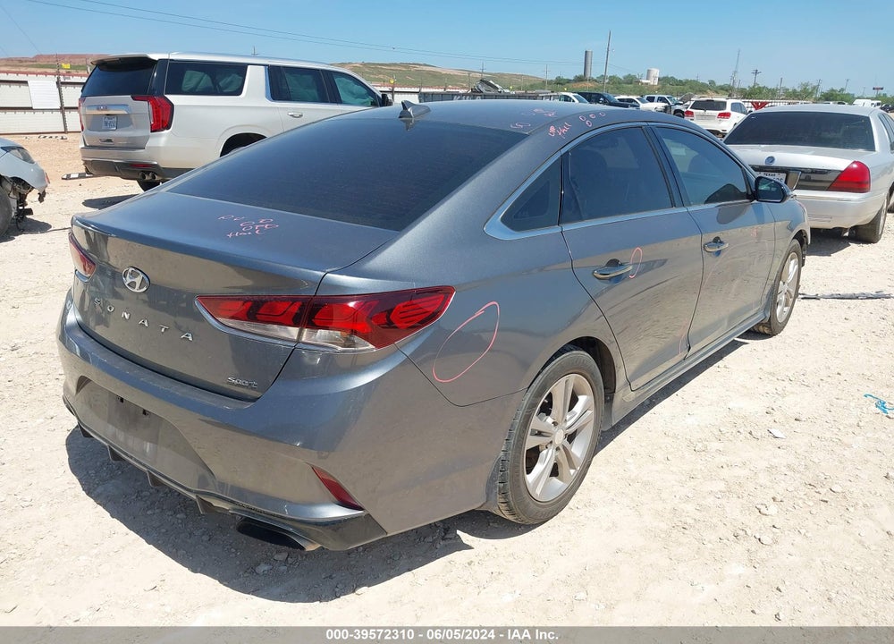 2018 HYUNDAI SONATA SPORT VIN: 5NPE34AF4JH719862