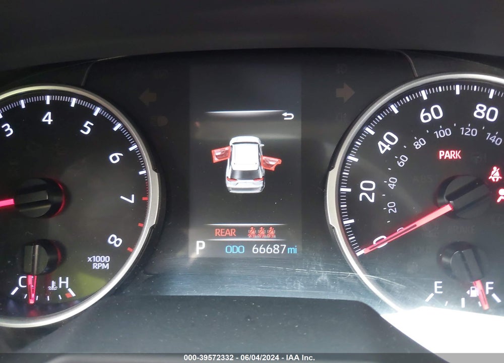 2019 TOYOTA RAV4 LE VIN: JTMH1RFV2KD039353