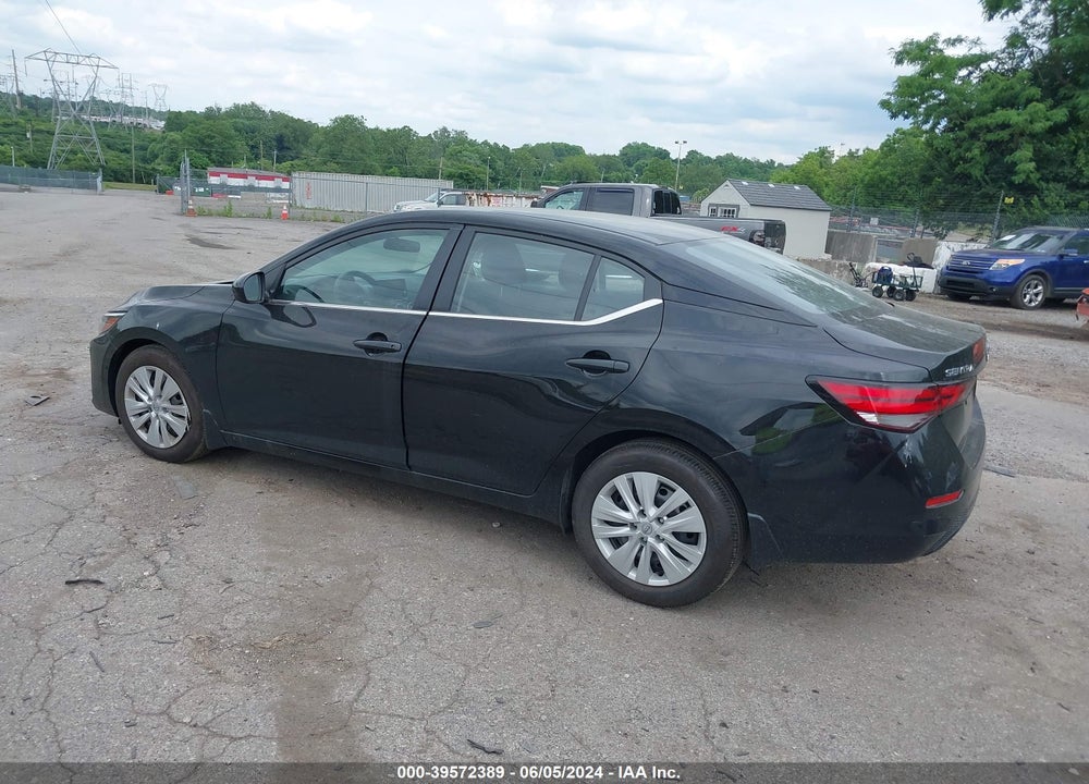 2024 NISSAN SENTRA S XTRONIC CVT VIN: 3N1AB8BV8RY228081