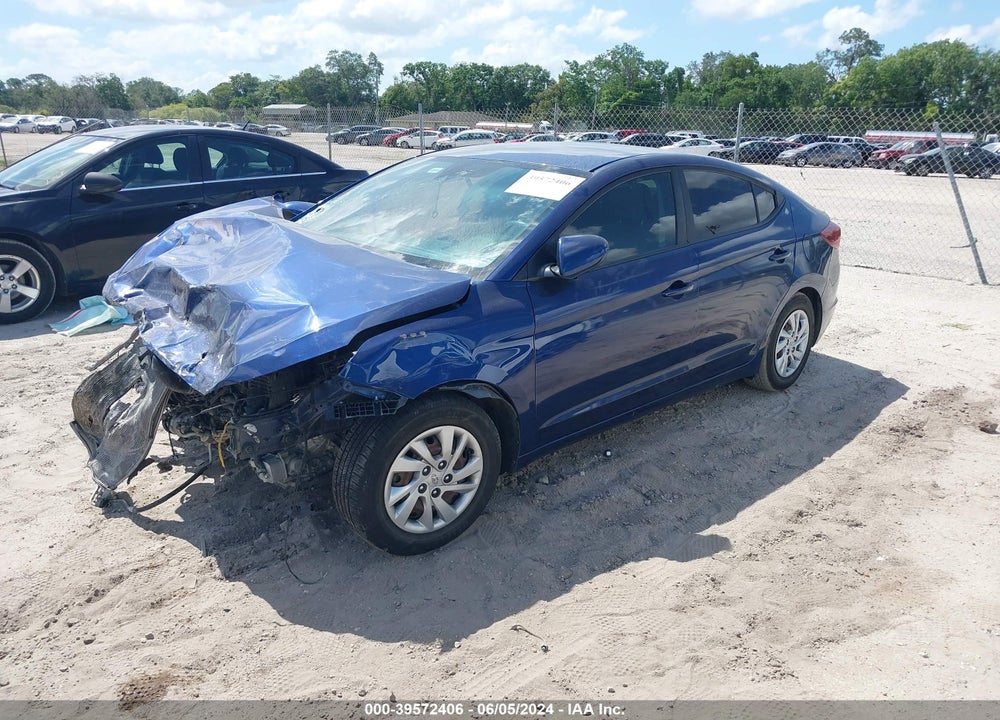 2020 HYUNDAI ELANTRA SE VIN: 5NPD74LF6LH611565