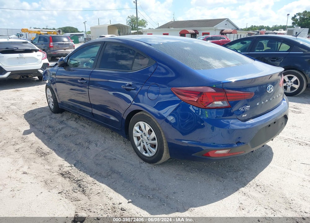 2020 HYUNDAI ELANTRA SE VIN: 5NPD74LF6LH611565